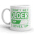 Level Up Mug: I Don't Get Older, I Evolve