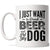 Beer and Dog Cuddles Mug