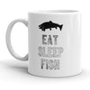 Fish, Sleep, Repeat Mug