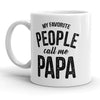 Papa: The Title My Favorite People Call Me Mug