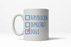 Dog Lovers' 'I Voted' Mug