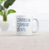 Cat-Themed 'I Voted' Coffee Mug