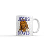 Jesus Shaves Coffee Mug
