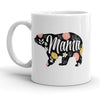 Floral Mama Bear Coffee Mug
