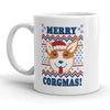 Festive Corgi Christmas Mug