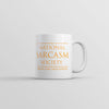 National Sarcasm Society Coffee Mug
