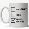 Nice or Naughty Coffee Mug