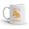 Funny 'Nobody Likes A Shady Beach' Vintage Novelty Coffee Mug - 11oz Cute Vacation Gift