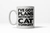 Tonight's Agenda: Quality Time with My Cat Mug