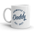 Funny 'Promoted to Daddy 2021' Mug - 11oz Coffee Cup for New Dads