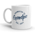 Funny 'Promoted to Grandpa 2021' Coffee Mug - 11oz Family Gift for New Baby