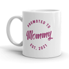 Funny 'Promoted to Mommy 2021' Coffee Mug - 11oz Family Graphic for New Moms