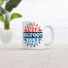 Bigfoot for President 2024 Coffee Mug