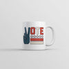 Peaceful Voting Hand Mug