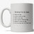 Weekend Task Checklist Mug