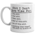 Funny Sarcastic Coffee Mug - 'Shit It Don't Have Time For' - 11oz Novelty Cup