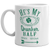 He's My Drunker Half Mug - Funny St. Patrick's Day Relationship Coffee Cup - 11oz