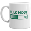 Hulk Mode Funny Mug - Green Angry Superhero Beast Mode Coffee Cup - 11oz