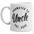 Funny 'Promoted to Uncle 2022' Coffee Mug - 11oz Family Baby Announcement Cup