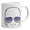 Funny Bald Guy Mug: 'With a Body Like This, Who Needs Hair?' Sarcastic Coffee Cup - 11oz
