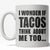 Taco Thoughts: Do They Wonder About Me Too? Mug