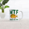 Where's the Fish? Mug - WTF Edition