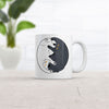 Yin Yang Cat Design Mug