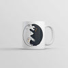 Yin Yang Cat Design Mug